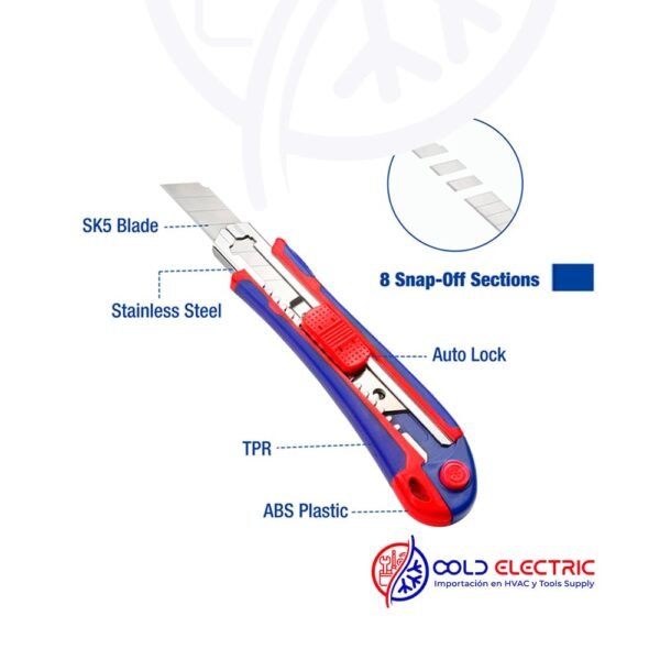 Cuchillo Cortable de Carga Automatica WORKPRO - Imagen 3