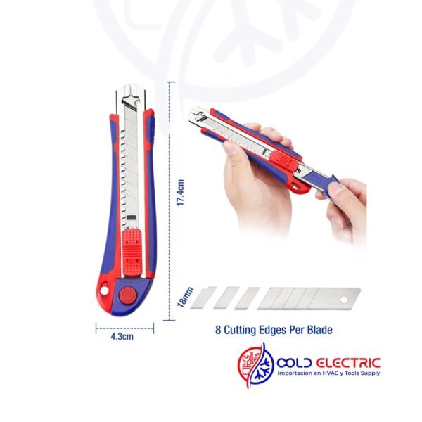 Cuchillo Cortable de Carga Automatica WORKPRO - Imagen 2
