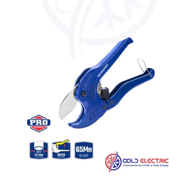 Cortador de Tubo de 42mm. (1-5/8") WORKPRO