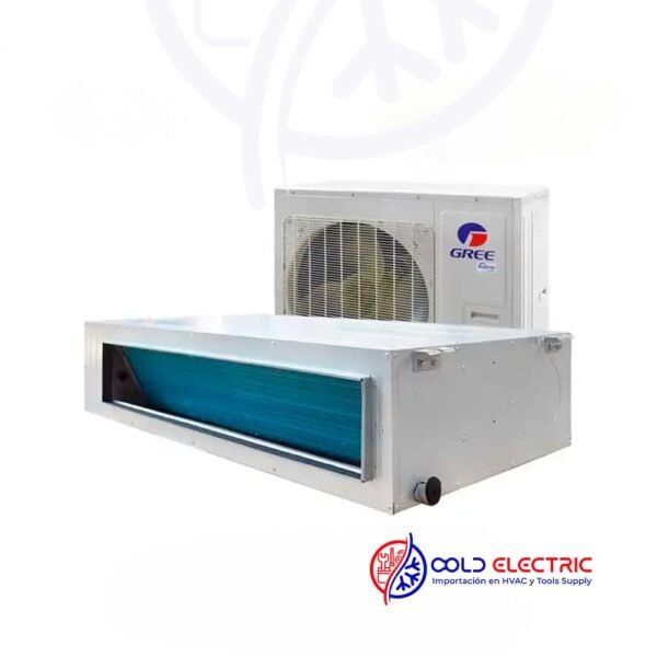 Fan Coil Heat Pump Inverter Monofásico 16 SEER GREE